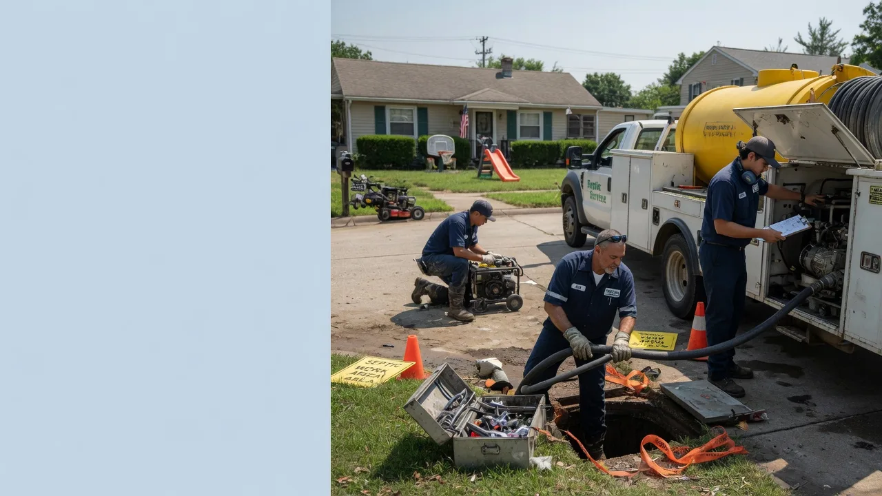 Septic Tank Pumping in Coffeeville, MS near me